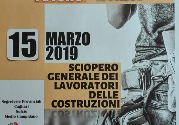 La rassegna stampa relativa alle ultime iniziative della Filca Sardegna in avvicinamento alla grande manifestazione di Roma del prossimo 15 Marzo